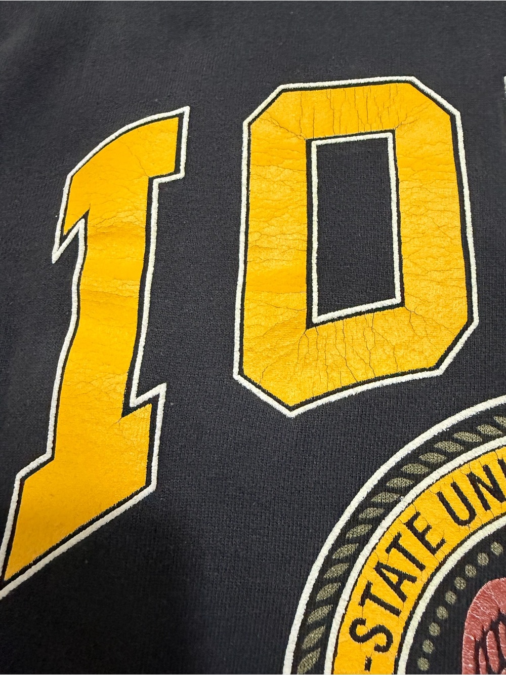 University of Iowa Hawkeyes Galt Sand Crewneck Sweater Vintage Size Medium - Picture 5 of 9